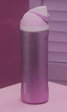 Owala 24oz FreeSip Stainless Steel Water Bottle   Glitter Purple-2026 Gift