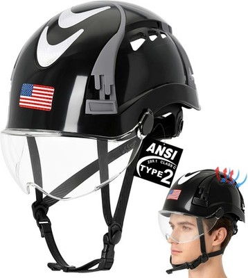 Type 2 Hard Hat w/ Chin Strap   ANSI Z89.1 Certified (Vented, EPS Liner)