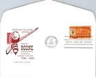 S09-1212, DANIEL BOONE, WOODSMAN HUNTER, INDIAN FIGHTER, HOUSE OF FARNAM FDC