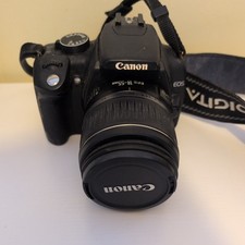 CANON EOS 350D DSLR Camera W/ Canon 18-55mm f/3.5-5.6 II EF-S Lens and Strap