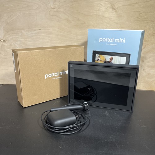 Facebook Meta Portal Mini - Smart Video Calling 8” Touch Screen Display