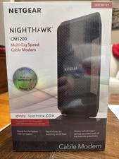 NETGEAR Nighthawk CM1200-100NAS DOCSIS 3.1 Cable Modem