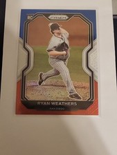2021 Panini Prizm Ryan Weathers #20 Red White Blue Prizm (RC)
