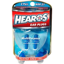 Multi-Purpose Series Ear Plugs 2 Pair + Free Case