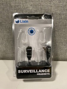 Headset, Lixin, PTT Surveillance Headsets