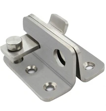 Flip Latch Thickened Heavy Duty Hasp Safety Sliding Door Lock Gate Latches Left