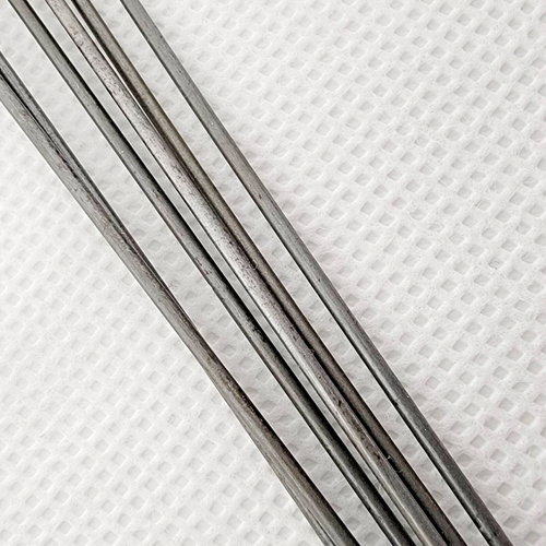 6 Antique Victorian Clear Glass Bead Top Straight Stick Hat Pin 7-1/4 in (L) LOT - Picture 8 of 9