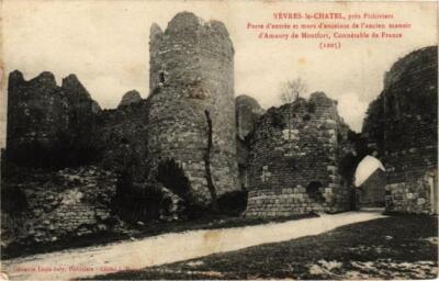 AK Yevres-le-Chatel PRES PITHIVIERS - Eingangstür und Umfallwände (264445)
