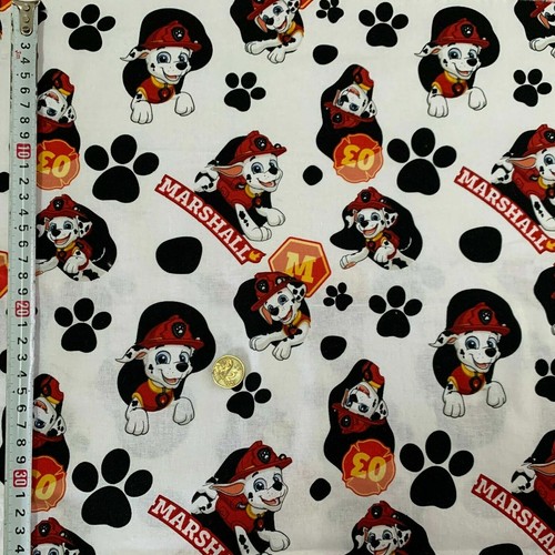 Print fabric, Quilt fabric, Fat quarter, 100% cotton(Paw Patrol Collection) - Picture 34 of 57