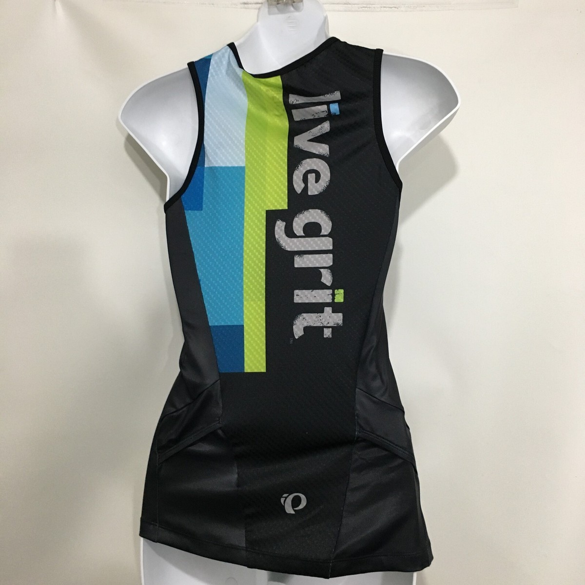Pearl Izumi Womens M Live Grit Elite Sleeveless Tri Singlet