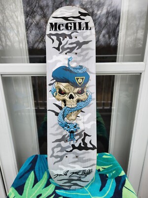 Vintage RARE/HTF Mike McGill Airspeed Skateboard Deck - Military Camo ...