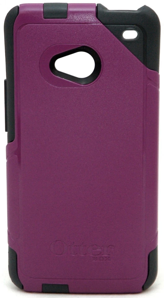 NEW Otterbox HTC One M7 Purple/Black Commuter Series Case Smart Phone Protection - Image 4 of 4