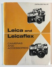 1968 vintage Leica and Leicaflex Catalog