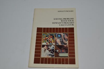 *CF* HP-  Solving Problems With Your Hewlett Packard Calculator   (CLC42)