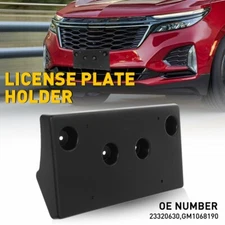 OEM NEW Front License Plate Holder Bracket For 2018 2019-2021 Equinox 23320630