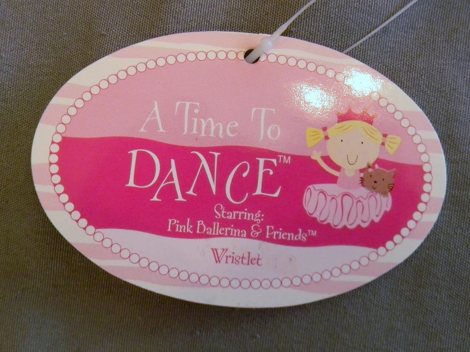 Girls Wristlet Coin Wallet Purse Change Clutch Ballet I Love Dancing Pink Hearts - Image 4 of 4
