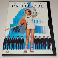 Protocol (DVD 1984) Goldie Hawn Richard Romanus Free 1-Day Shipping