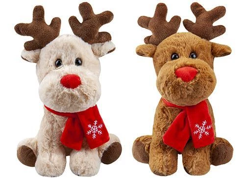 Peluche Super Soffice Renne 25 Cm - Foto 1 di 1