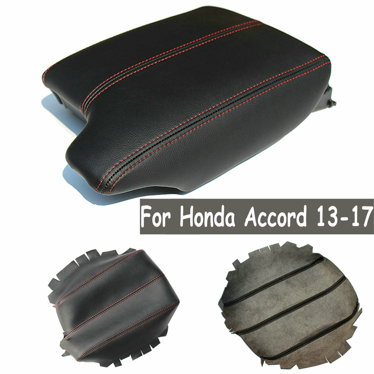 For 20132017 Honda Accord Genuine Leather Center Armrest Box Surface