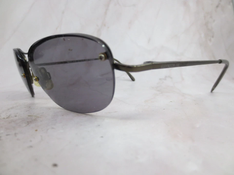 Очки солнцезащитные Kenneth Cole оправа KC4154 мужские темно-серые половина обода прямоугольные 54-19-137 - Изображение 2 из 4