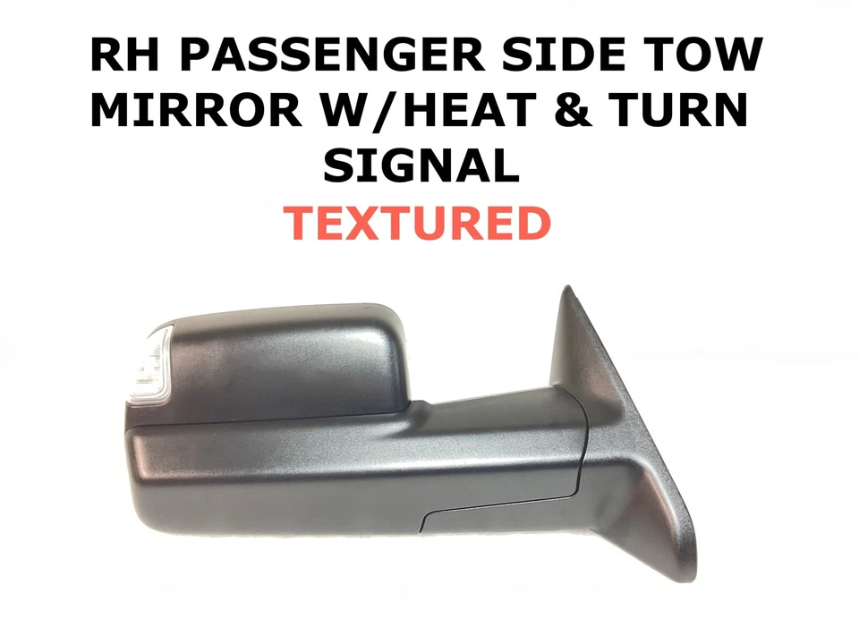 14 15 16 17 2018 RAM 1500-3500 lado derecho espejo retrovisor remolque con calefacción 68412786ac Foto 2 de 4