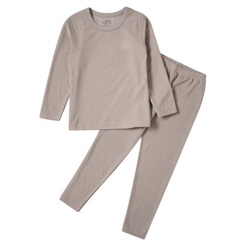 Kids Boys Girl's Shirt With Pants Set Striped Sleepwear Outdoor Causal Pyjama - Picture 34 of 83