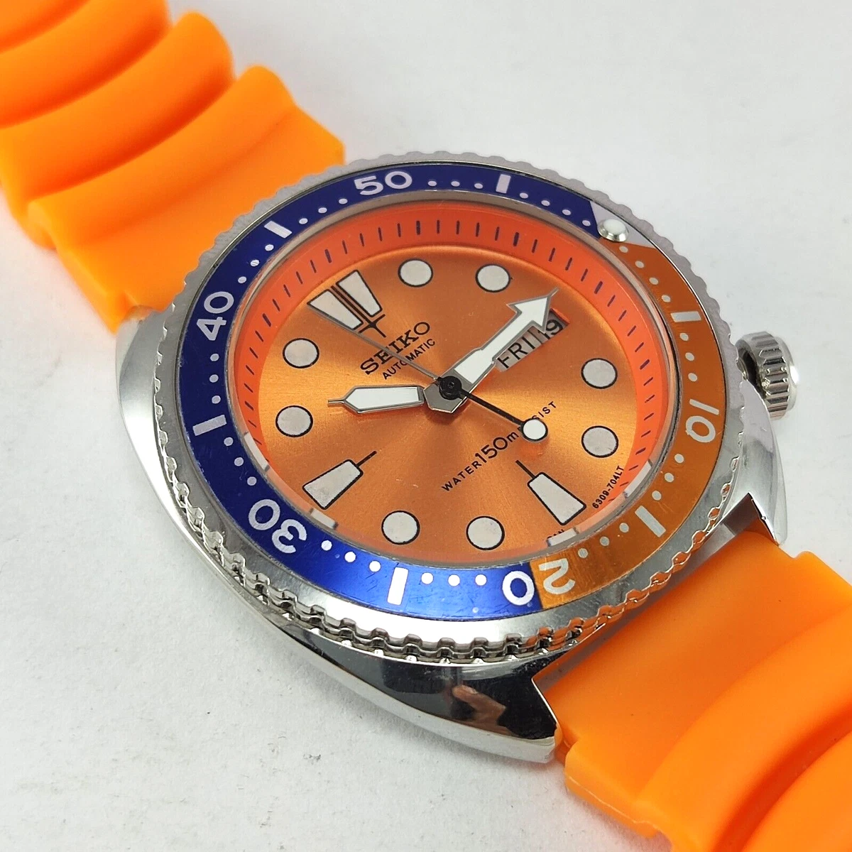 Seiko top orange bezel
