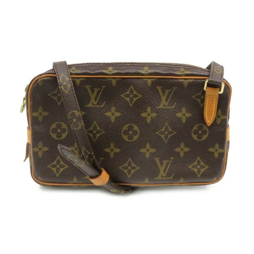 Louis Vuitton LV Pochette Marly Bando Shoulder Bag PVC M51828 Monogram  Brown | eBay