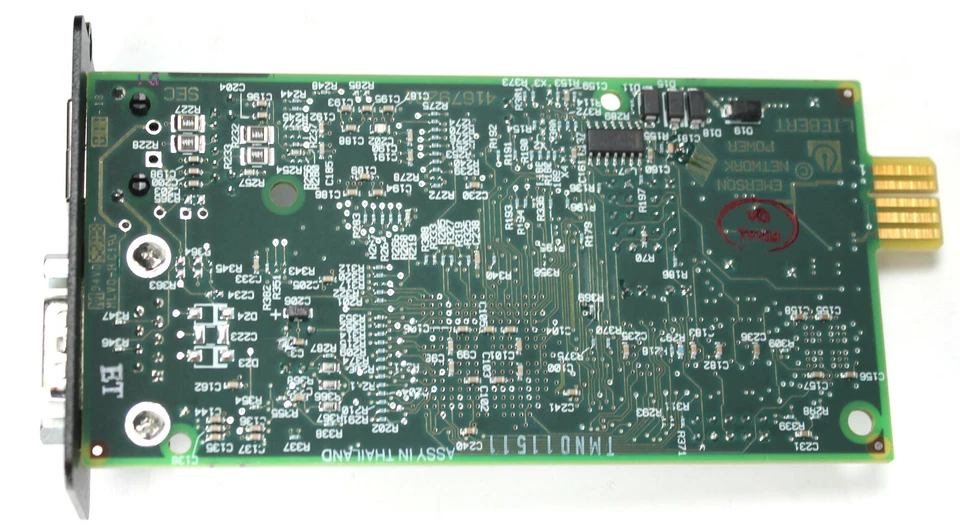 Emerson Liebert 416791G Intellislot Web Card IS-WEBCARD  - Image 4 of 4