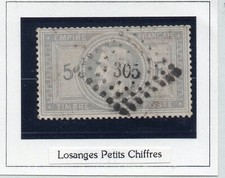+ RARISSIME VARIETE 5F NOIR SUR LE No33/ COTE 4750 E / SIGNE CALVES / +++++