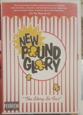 NEW FOUND GLORY RARE DELETED DVD THE STORY SO FAR BOY BAND MUSIC DOCUMENTARY OOP