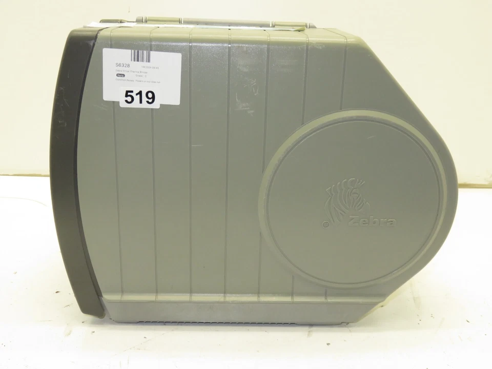 Zebra Stripe S600 Monochrome Thermal Label Barcode Printer - Print Issues - Image 4 of 4