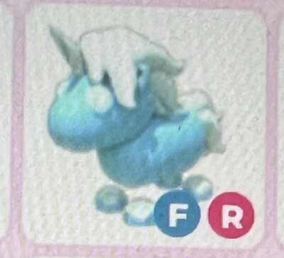 Adopt A pet from Me - Fly Ride Frost unicorn - *SAME DAY DELIVERY*