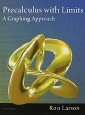 Precalculus with Limits : A Graphing Approach Library Binding Ron