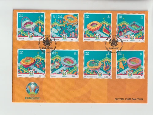 Isle of Man 2023 UEFA Euro 2020 FDC