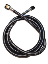 6an 48 Fuel Transmission And Nitrous Black Braided Ptfe Hose Black Ends 6an 48 Fuel Transmission And Nitrous Black Braided Ptfe Hose Black Ends