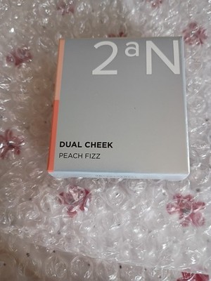 2aN Dual Cheek Peach Fizz Cheek Palette New In Box Blush Korean Exp 3/4/2027
