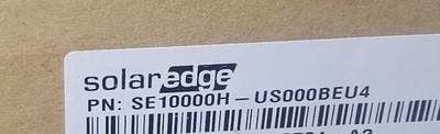 SolarEdge SE10000H-US000BEU4 10kW HD-Wave Solar Inverter New Sealed Box