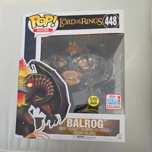 Funko Pop! Vinyl 6 in: The Lord of the Rings - Balrog - (Glow) (6 inch) - Barnes