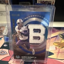 Topps 2024 Lettered Up Alonza Barnett III #LU-25 James Madison Dukes 055/150