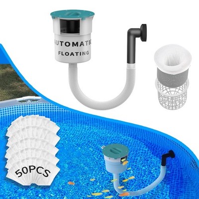 Valdorena Surface Float Skimmer Upgrade No Installation Required w/ Filter Socks