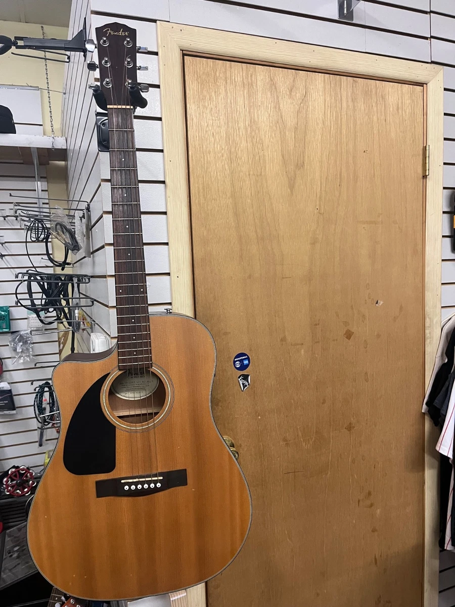 Fender CD 100CE Left Handed Acoustic Electric Guitar With Fishman