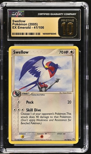 Swellow graded CGC 10 for sale on eBay