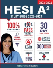HESI A2 Study Guide: Spire Study System & HESI A2 Test Prep Guide with HESI ...