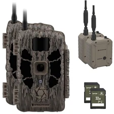 Stealth Cam Deceptor MAX Dual Sim 40MP Photo & 1440P QHD Video No-Glo LED...