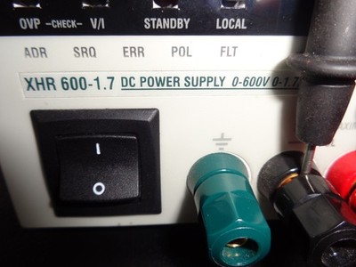 XANTREX PROGRAMMABLE POWER SUPPLY, 600V 1.7A With GPIB