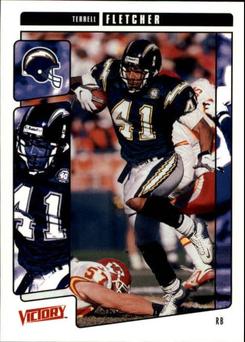 2001 Upper Deck Victory #302 Terrell Fletcher - FB