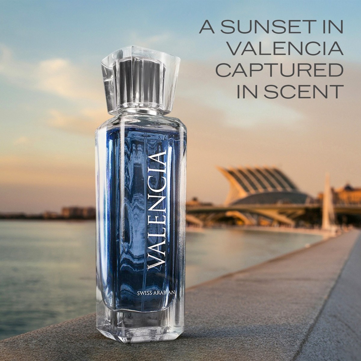 Swiss Arabian Valencia EDP – Unisex Long-Lasting Perfume