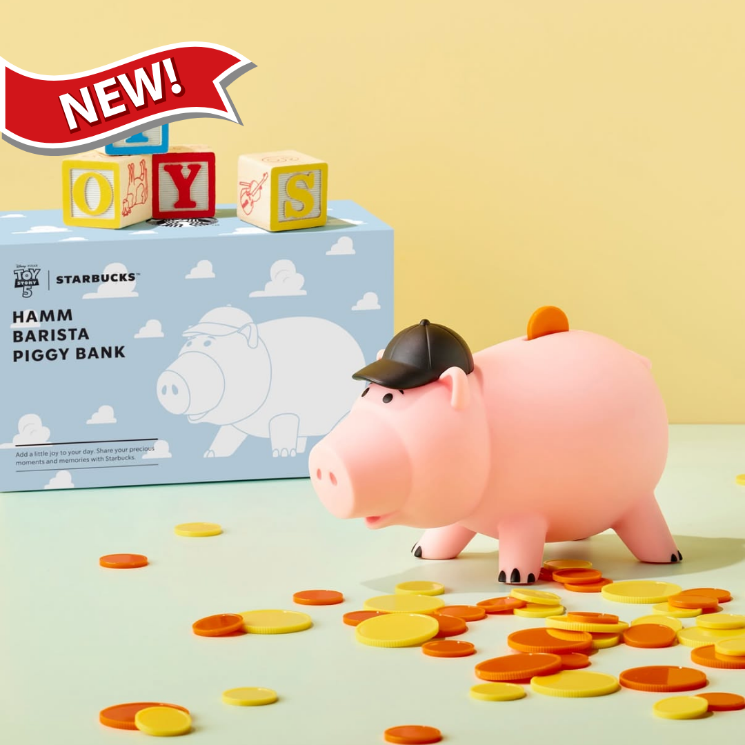 Starbucks Korea 2026 Toy Story Hamm Barista Piggy Bank | eBay