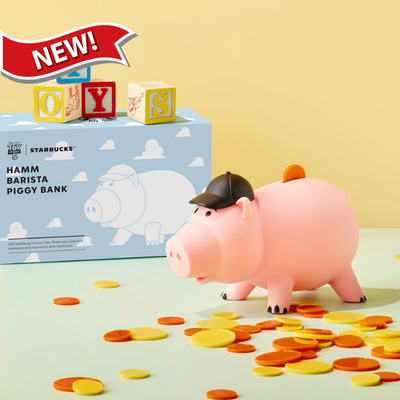 Starbucks Korea 2026 Toy Story Hamm Barista Piggy Bank | eBay